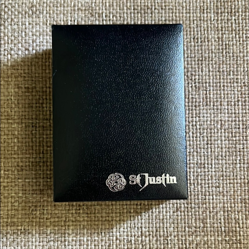 St. Justin vintage empty jewelry box